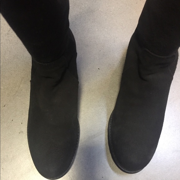 Stuart Weitzman Black Over the Knee Boots size 5.5 - Picture 4 of 8